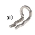 CLIP/GOUPILLE MOUNTING KIT SCREW OF DISC BRAKE PAD SET TO DIQUE ELVEDES FOR SHIMANO (SOLD IN PACKS OF 10)