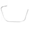 BORDURE/JONC DE LEG SHIELD FRONT LEFT CHROME OEM PIAGGIO 125-300 VESPA GTS 2018 > 2022-1B003379