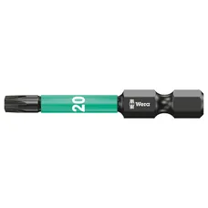 EMBOUT WERA 867/4 IMP DC IMPAKTOR SB 1/4 TORX TX20 L 50 mm -MARQUE ALLEMANDE POUR LES ATELIERS