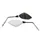 REAR-VIEW MIRROR SCOOTER REPLAY DESIGN 2 DIAMETER 8 WHITE REVERSIBLE (PAIR)