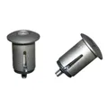 HANDLEBAR END PLUG P2R WITH EXPANDEUR GREY (PAIR) DIAMETER. INTER 18.2 mm AND EXTER 25.2 mm