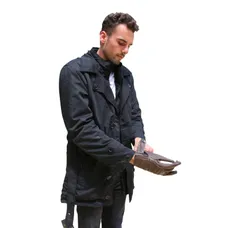 JACKET 3/4 ADX LOOK IN BLACK S (WITH PROTECTIONS/WITHOUT PLATE BACK PROTECTOR) (LIMITED OFFER)