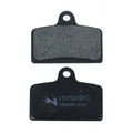 PLAQUETTE DE FREIN NEWFREN POUR APRILIA 50 RS4 2011>2015, 125 RS4 2011> AV / DERBI 125 GPR RACING 2004>2006 AV / PEUGEOT 50 XR7 2008> AV / RIEJU 125 TANGO 2006>2007 (FD0380BT) (TOURING ORGANIQUE)