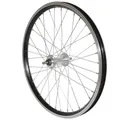 WHEEL BICYCLE TRAILER 20 X 1.75 ALUMINIUM MX ALUMINIUM AXLE PLEIN 9X100 BLACK