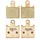 BRAKE PAD SET NEWFREN FOR KAWASAKI 600 ZX-6R NINJA 2007>2017 FRONT, 1000 Z 2007>2009 FRONT, 1400 ZZR 2006> FRONT/SUZUKI 1300 GSX B-KING 2007> FRONT (FD0419TS) (TOURING SINTERED METAL)