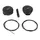 ADJUSTMENT DIAL MICROMETRIQUE ATOP CATLIKE FOR CYCLING SHOE KOMACT'O/MIXINO RC1 BLACK -2 CABLES INCLUDED- (SOLD AS A PAIR)