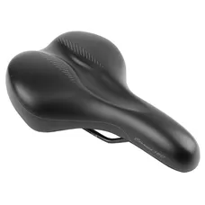 SADDLE NEWTON CITY FLUIDYNAMIC DOUBLE DENSITE CONFORT 50 MODERATE BLACK MEN'S 282X180MM (SPECIAL OFFER)