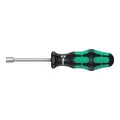 TOURNEVIS A DOUILLE WERA 395 HOLO 8 mm NOIR/VERT (VENDU A L'UNITE) -MARQUE ALLEMANDE POUR LES ATELIERS