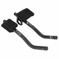 AERO BAR EXTENSION CONTROLTECH FALCON CONTRE LA MONTRE 31,8 ALUMINIUM BLACK POSITION HAUTE WITH REPOSE BRAS