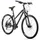 CONVENTIONAL BICYCLE TREKKING BIKE 28 LEADER FOX TOSCANA WOMEN'S BLACK MATTE 9-SPEED FRAME 16,5 INCHES (SIZE ADULT 160 TO 168 cm)