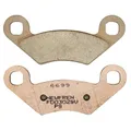 BRAKE PAD SET NEWFREN FOR POLARIS 400 SPORTSMAN 2001> FRONT, 350 SPORTSMAN 4X4 1993> FRONT, 700 SPORTSMAN 4X4 2002> FRONT (L 97 mm - H 39 mm - P 7 mm) (FD0302SV) (ATV SINTERED METAL)