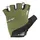 CYCLING GLOVES SHORT GIST KONTROL SUMMER GREEN MILITAIRE S (PAIR CARDED) WITH VELCRO -5512