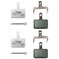 PLAQUETTE DE FREIN VTT SHIMANO DEORE M515,M486,M485,M575,M395 (SWISSSTOP ORGANIC - DISC 15E - FAIR & PAIR) (2 PAIRES) - COMPATIBLE VAE
