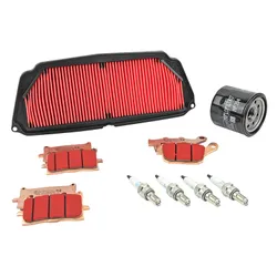 ADAPTABLE MOTORCYCLE SERVICE KIT HONDA 650 CB R 2019>, CBR R 2019> BRAKE PAD SINTERED METAL (PACK 9 PIECES) -P2R SELECTION PREMIUM