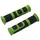 GRIP MTB PROGRIP 964 EVO BLACK/GREEN Ø22 mm L120MM PREDECOUPE FOR 90 mm (PAIR)