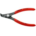 PINCE A CIRCLIPS EXTERIEUR PRO KNIPEX 140mm DIAM CIRCLIPS 10 A 25mm GRIS ANTIROUILLE POINTE 0,9mm (COUDEE) (49 21 A01) -MADE IN GERMANY