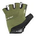 CYCLING GLOVES SHORT GIST KONTROL SUMMER GREEN MILITAIRE S (PAIR CARDED) WITH VELCRO -5512