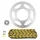 KIT CHAINE ADAPTABLE DERBI 50 SENDA SM RACING 2018>2020, SENDA SM XTREME 2018>2020 420 11x59 (DIAM COURONNE 108/123/6.5) (DEMULTIPLICATION ORIGINE) -AFAM