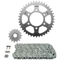 KIT CHAINE ADAPTABLE KAWASAKI 600 ZX-6R 1998>2002, 636 ZX-6R 2002 525 15x40 (DIAM COURONNE 80/104/10.5) (DEMULTIPLICATION ORIGINE) -AFAM