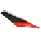 STICKER/STICKER/GRAPHIC FRONT PANEL FRONT RIGHT OEM PIAGGIO APRILIA 50 SR MOTARD 2018 > WHITE 544/RED 885/A-2H002292000A1