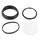 KIT REPARATION COMPTEUR CYCLO ADAPTABLE MBK 51 / PEUGEOT 103 (POUR COMPTEUR ROND) (ENTOURAGE + VITRE + JOINT) -SELECTION P2R