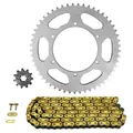KIT CHAINE ADAPTABLE APRILIA 50 RS4 2011>2017 420 11x53 (DEMULTIPLICATION ORIGINE) -AFAM
