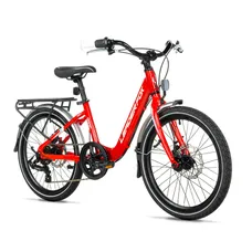 VELO MUSCULAIRE VTT 20 LEADER FOX GAMP 2026 FILLE RPOUGE 6V (TAILLE ENFANT 120 à 135 cm)