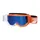 MASQUE/LUNETTES CROSS PROGRIP 3300 FL VISION MULTILAYERED BLANC/ORANGE FLUO ECRAN MIROIR BLEU ANTI-RAYURES/ANTI U.V./ANTI-BUEE (HOMOLOGUE CE-EN-N- AC-96025 REV.2)