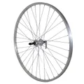 TREKKING WHEEL BRAKE SHOE LOCKING 700 X 35 - 28" ALUMINIUM REAR HUB ALUMINIUM FREEWHEEL 7/6/5-SPEED 36 SPOKES RIM 21C
