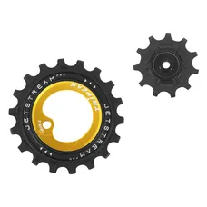 DERAILLEUR JOCKEY WHEEL AOPW TRIPEAK 11-18 TEETH CERAMIC 11X1-SPEED SHIMANO GRX RX812/817 OR (SET OF 2) (WARRANTY 4 YEARS)
