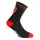 SOCKS/ANKLE SOCKS SUMMER GIST CRANE/SKULL BLACK-RED 44/47 - HEIGHT 18 cm (PAIR) -5860