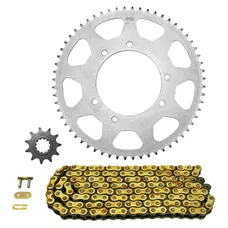 KIT CHAINE ADAPTABLE PEUGEOT 50 XPS SM 2009, 50 XPS SM TOP ROAD 2007>2012 420 11x60 (DIAM COURONNE 105/125/8.5) (DEMULTIPLICATION ORIGINE) -AFAM