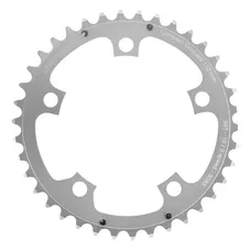 ROAD CHAINRING 5-BOLT DIA. 110 STRONGLIGHT DURAL 38T INNER SILVER TYPE SHIMANO 10/9-SPEED