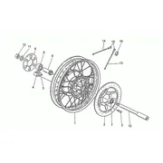 Roue arrière