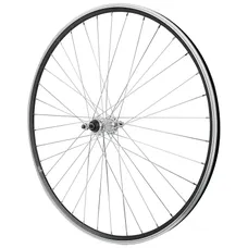 ROAD WHEEL BRAKE SHOE LOCKING 700 MACH1 CFX BLACK REAR HUB ALUMINIUM FREEWHEEL 1-SPEED RIM 13C 36 SPOKES GALVA -WEIGHT MAX 110 kg