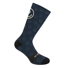 SOCKS/ANKLE SOCKS SUMMER GIST TRENDY SMILE BLUE 38/42 ECOLOGIQUE - HEIGHT 20 cm (PAIR) -5863