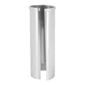 REDUCTEUR TIGE DE SELLE/CADRE 25,4 à 26,8 mm L 80 mm ALU ARGENT