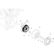 Volant magnetique