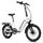 VELO ELECTRIQUE/VAE PLIANT CITY 20 LEADER FOX TIFTON 2026 MIXTE BLANC BRILLANT 8V MOTEUR ROUE AR BAFANG 36V 45Nm BATTERIE 16Ah
