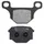 PLAQUETTE DE FREIN NEWFREN POUR RIEJU 50 MRT 2009>2012 AR / PEUGEOT 50 XR7 AR / APRILIA 125 RS4 2011>2014 AR / DERBI 125 GPR 2009>2014 AR (FD0077BE) (ELITE ORGANIQUE)