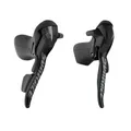 LEVIER/MANETTE ROUTE PATIN SUNRACE 9V. DOUBLE ALU NOIR COMPATIBLE SHIMANO (PAIRE)