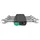 CLE MIXTE/PLATE DOUBLE WERA 6005 JOKER DIAM 6 A 13 mm CHROME MOLY (SET 4 PIECES) -MARQUE ALLEMANDE POUR LES ATELIERS