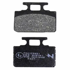 BRAKE PAD SET NEWFREN FOR SYM 50, 100 MIO 2005> FRONT (FD0139BE) (ELITE ORGANIC)
