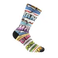 SOCKS/ANKLE SOCKS SUMMER GIST TRENDY COMICS BANG MULTICOLOR 43/47 ECOLOGIQUE - HEIGHT 20 cm (PAIR) -5863