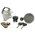 CONTACTEUR A CLE SCOOT ADAPTABLE MBK 50 NITRO 1997>2002/YAMAHA 50 AEROX 1997>2002 (5 FILS) (AVEC SERRURE DE SELLE + BOUCHON ESSENCE) -QUALITE PREMIUM