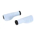 GRIP CITY HERRMANS NUCORE TOWN ERGONOMIQUE WITH LOCK-ON BLUE CLAIR L 130 mm DIAMETER 22 mm (PAIR CARDED)