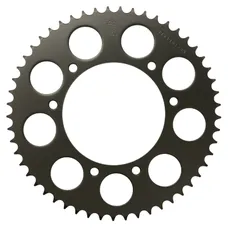 ADAPTABLE 50CC GEARED MOTORCYCLE REAR SPROCKET APRILIA 50 RX,SX 2006>2011 420 53 DTS STEEL (BORE 105 mm) -P2R SELECTION