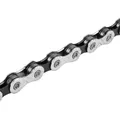 CHAINE VELO 11V. ROUTE/VTT NEWTON KMC X11 ARGENT/NOIR 116 MAILLONS COMPATIBLE SHIMANO/SRAM AVEC CONNECTEUR (EN BOITE)