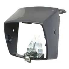 CAPOT PHARE/PROJECTEUR CYCLO ADAPTABLE PEUGEOT 103 MVL, VOGUE GRIS (AVEC PATTE ET RESSORT) -SELECTION P2R