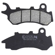 BRAKE PAD SET NEWFREN FOR HONDA 125-150 PCX 2018> FRONT CALIPER NISSIN, 125 SH MODE 2014> FRONT, 110 ZOOMER 2019>2020 FRONT (FD0577BE) (ELITE ORGANIC)